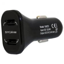 Переходник с 2 USB портами "Duete", 2,4А